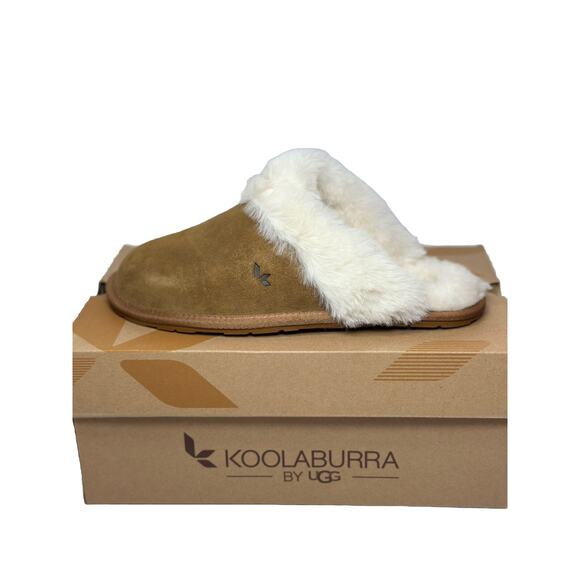 Women's Milo Scuff Slipper, Chestnut, 7 M US New - Picture 1 of 7